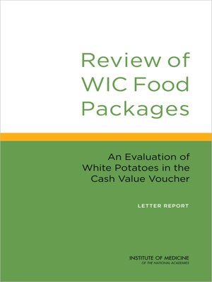 cover image of Review of WIC Food Packages